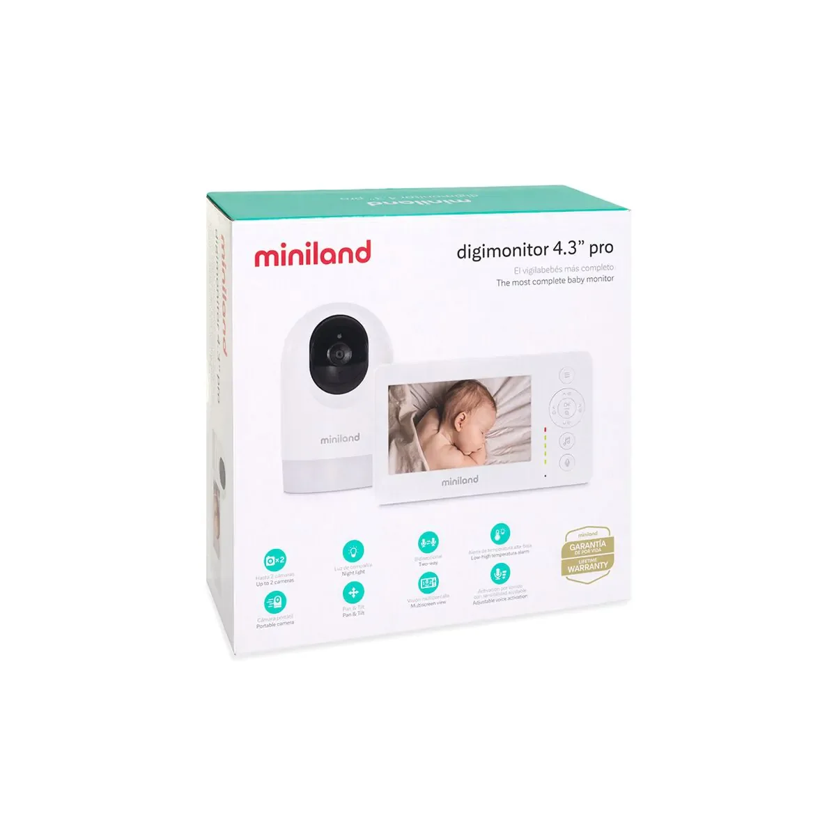 Vigilabebés Digimonitor 4.3″ Pro Miniland - Imagen 5
