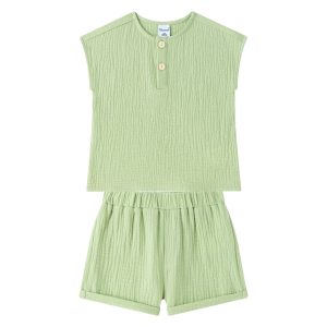 Conjunto de niño color verde