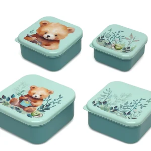 Set Porta-Alimentos 4 Unidades Kiokids