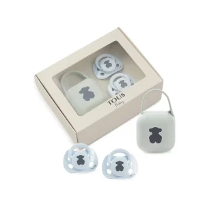 Set 2 Chupetes y Portachupetes Baby Tous