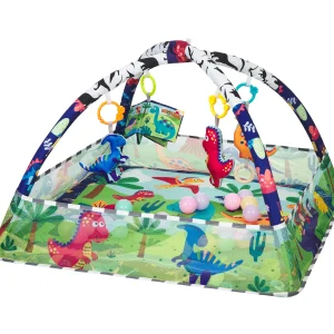 Alfombra De Juego Con 18 Bolas Kikkaboo