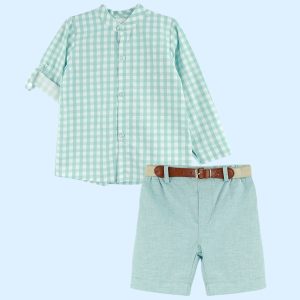 Conjunto de Niño de Rana Verde Seco