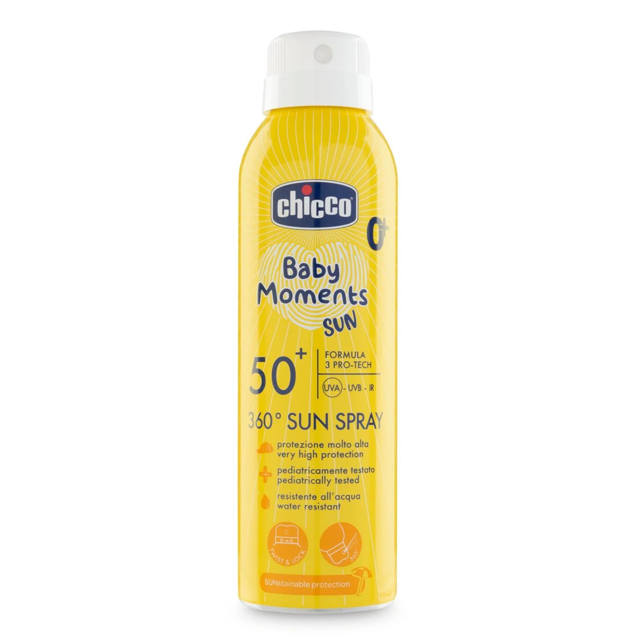 Protector Solar SPF 50+ Spray 150 ml. Chicco - Imagen 2
