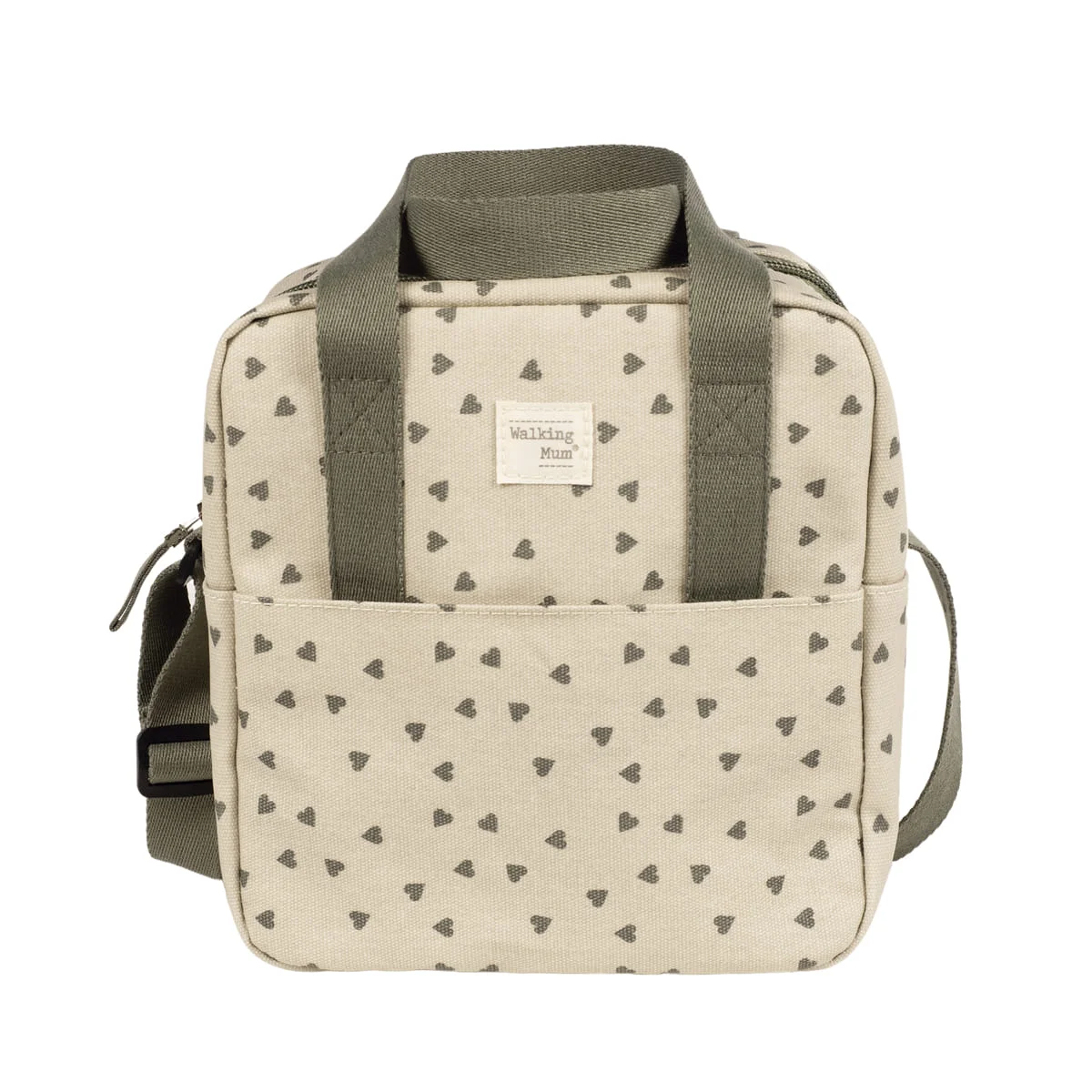 Bolsa Térmica Biberones Corazones Poppy Walking Mum - Imagen 2