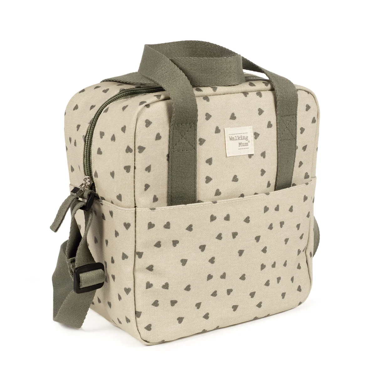 Bolsa Térmica Biberones Corazones Poppy Walking Mum - Imagen 3