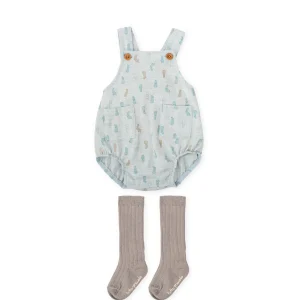 PELELE PORCELANA CONEJITOS CON CALCETINES BEBÉ