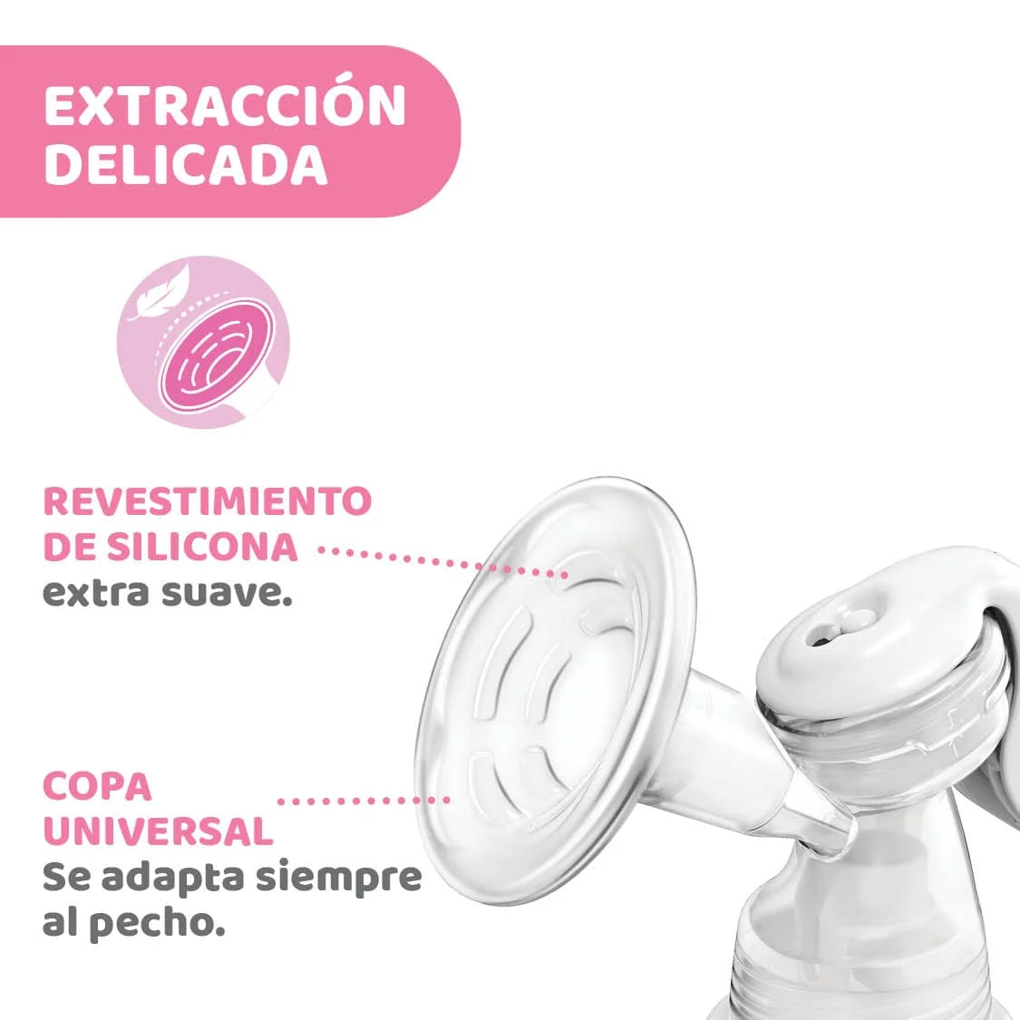 Extractor De Leche Manual Chicco - Imagen 9