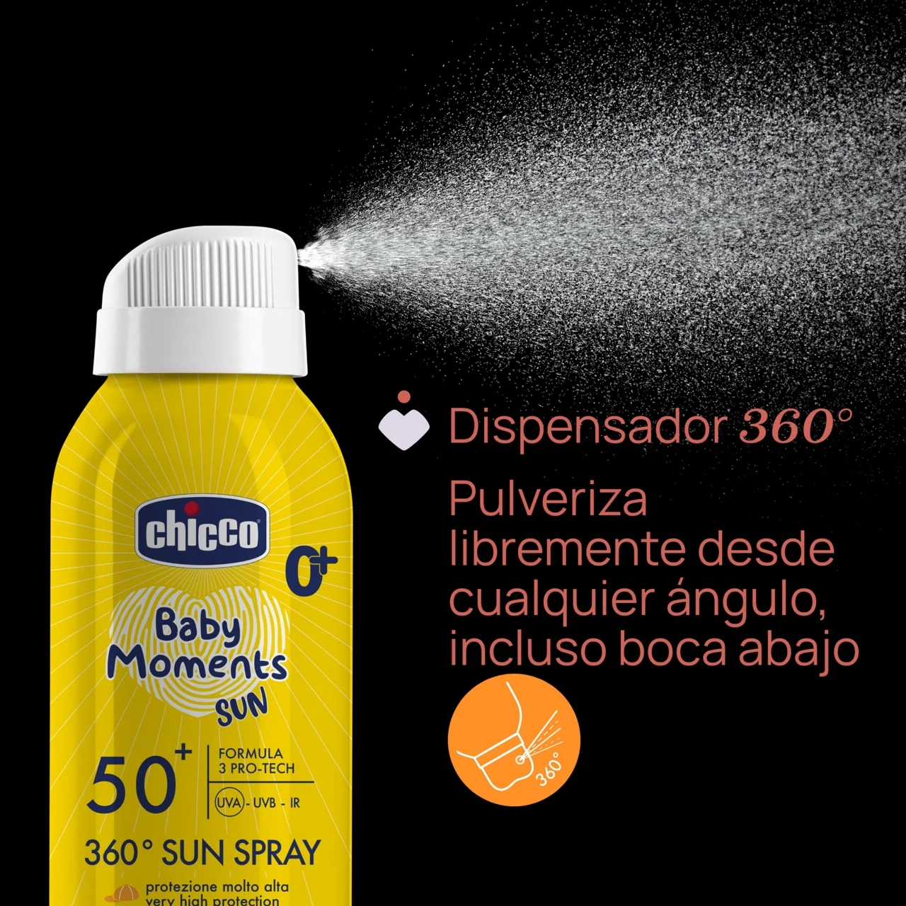 Protector Solar SPF 50+ Spray 150 ml. Chicco - Imagen 3