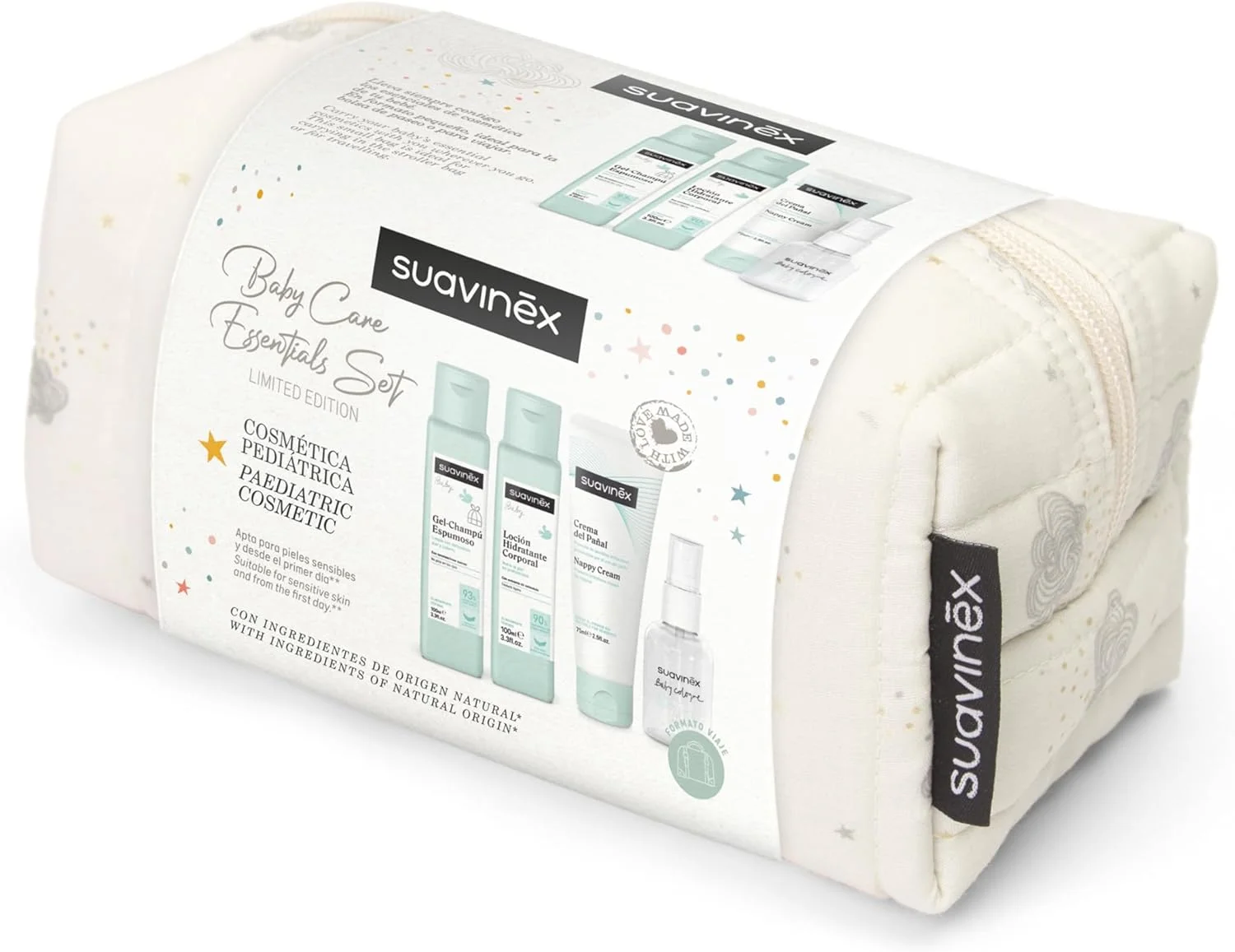 Neceser Tela Baby Care Essentials Set Suavinex - Imagen 2