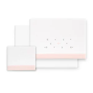 Triptico Coche Franela Estrella Luna Multicolor Interbaby