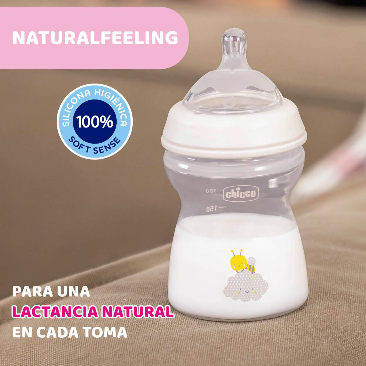 Biberón Anticólicos NaturalFeeling 250 ml. Chicco - Imagen 9