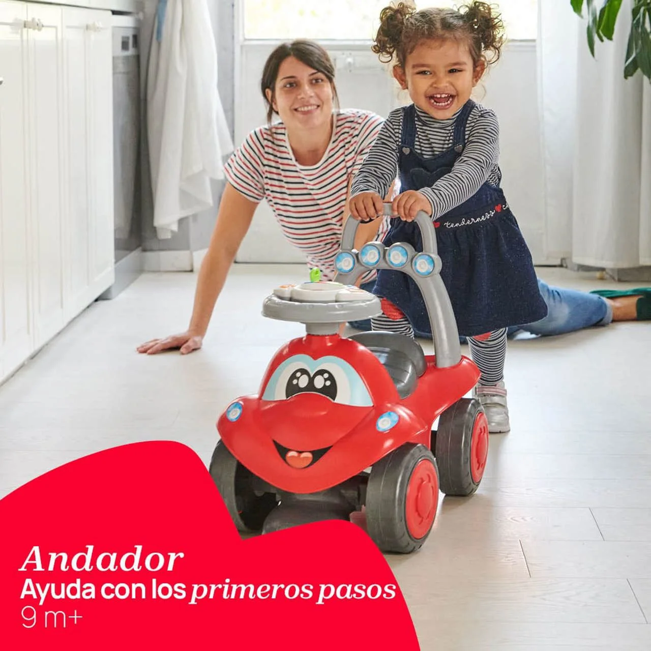 Correpasillos y Andador Billy Walk&Ride 2 en 1 Chicco - Imagen 9