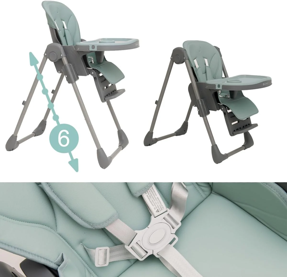 Olmitos Trona bebe multi posición ligera (Chollomania) - Imagen 9