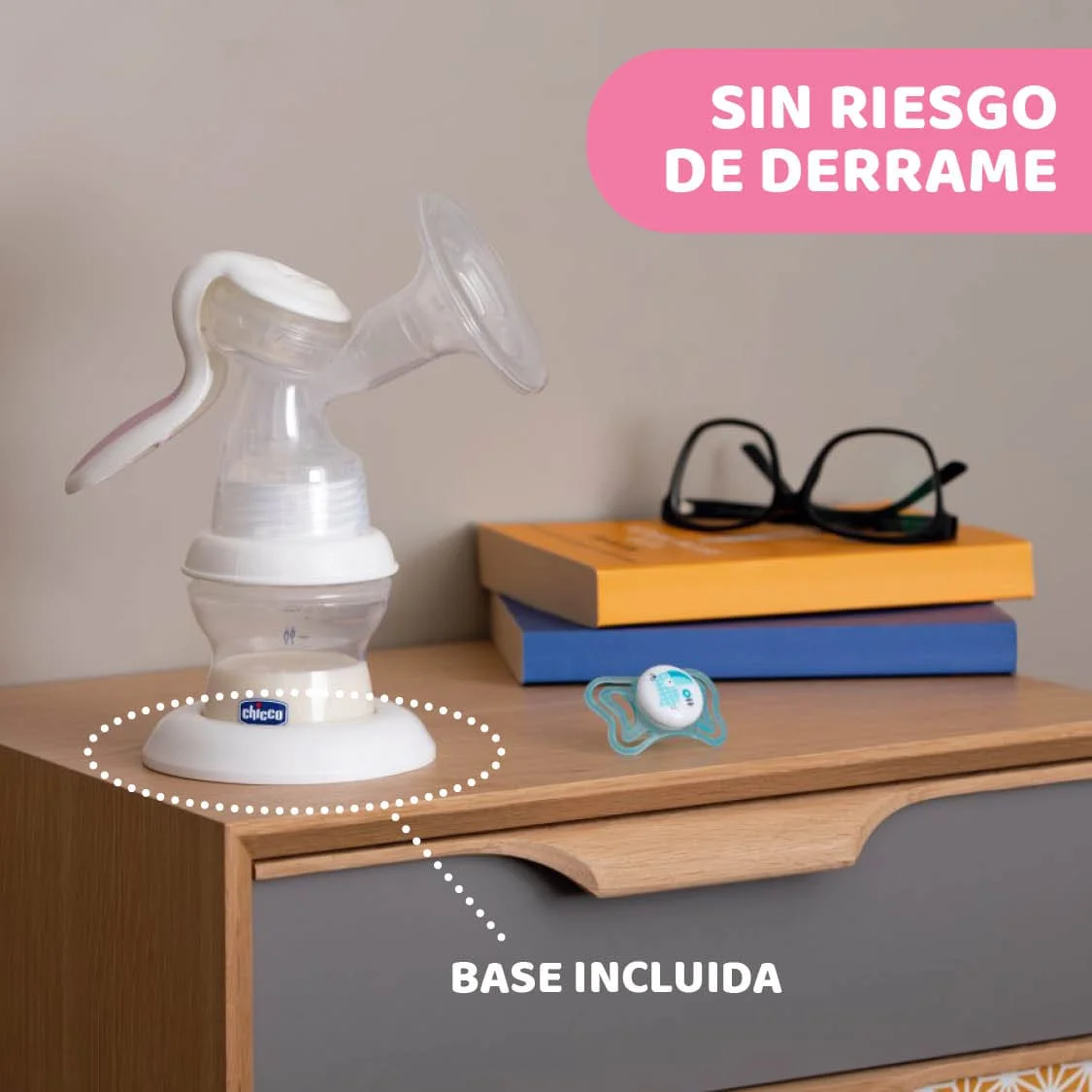 Extractor De Leche Manual Chicco - Imagen 5