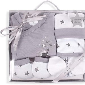 Set Regalo Primera Puesta 5 piezas Estrellas de Don Algodón