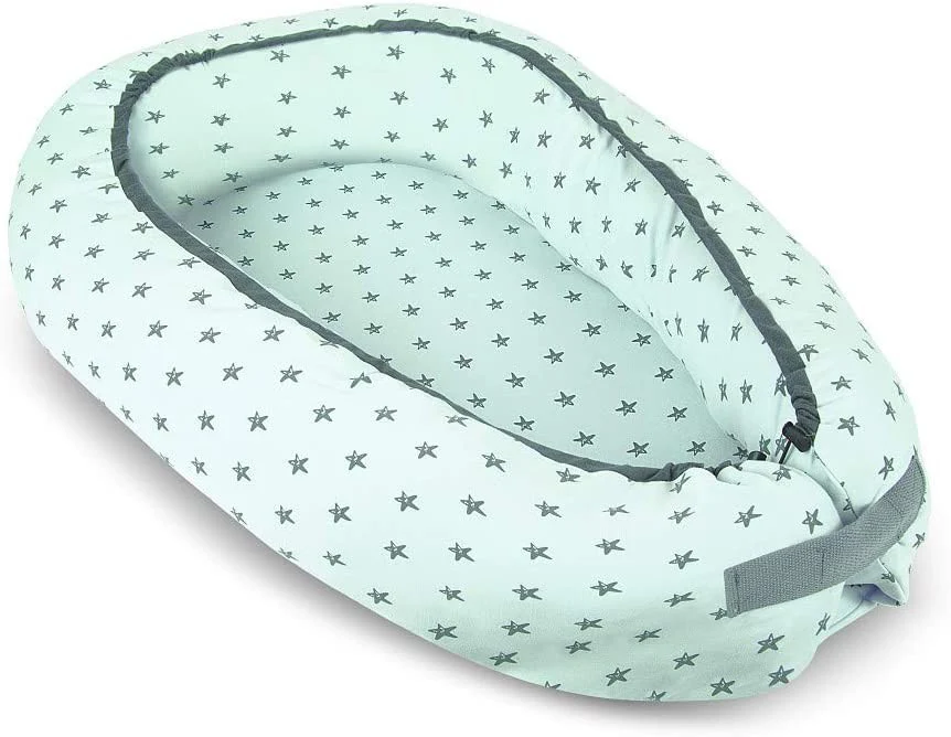 Cojín Nido Colecho Antivuelco Estrellas de Interbaby - Imagen 2