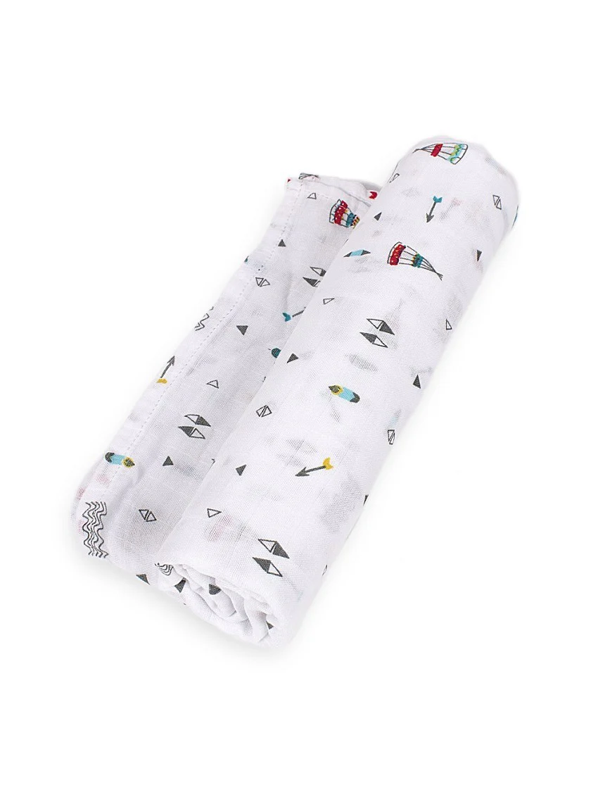 Muselina Bamboo indio Tipi de Don Algodon - Imagen 3