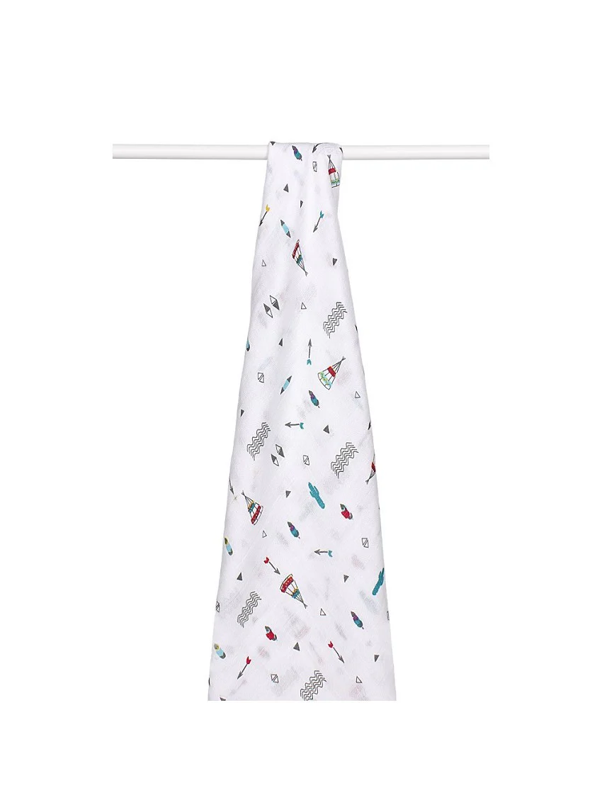 Muselina Bamboo indio Tipi de Don Algodon - Imagen 5