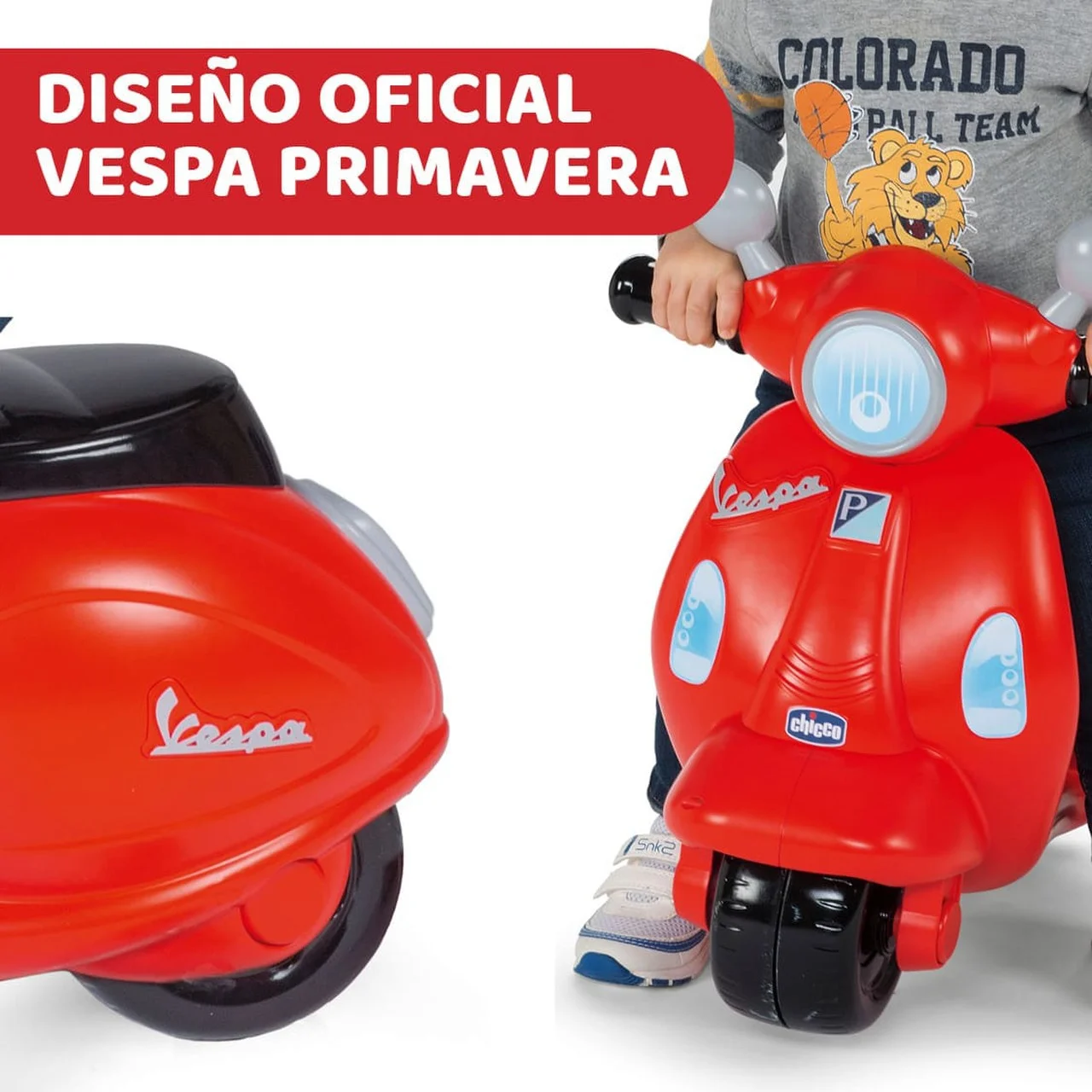 Correpasillos Mi Primera Vespa Chicco - Imagen 8