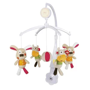 CARRUSEL MUSICAL CUNA DOG COLORES OLMITOS