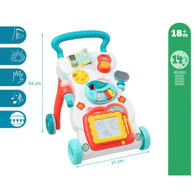 Andador de Aprendizaje con Luz y Sonido de Kiokids - Imagen 4