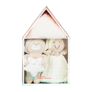 Set Casita Manta con Peluche y Dou dou  Interbaby