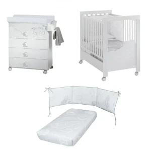 Pack Ahorro Dolce Luce Cuna + Nórdico + Bañera de Micuna