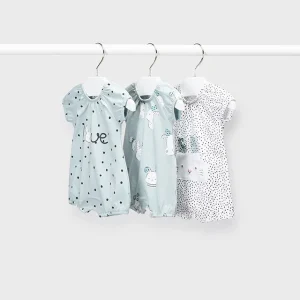 Pelele corto verano conejito mayoral menta 1613