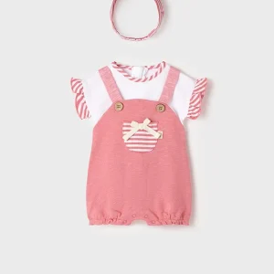 Pelele punto con diadema ECOFRIENDS de Mayoral