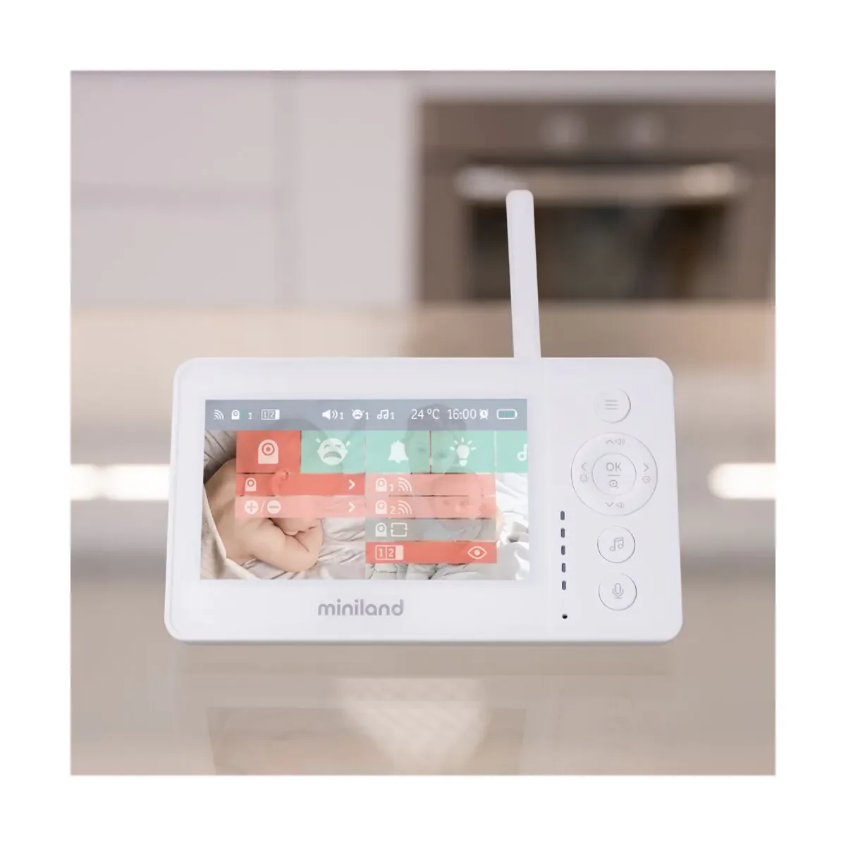 Vigilabebés Digimonitor 4.3″ Pro Miniland - Imagen 3