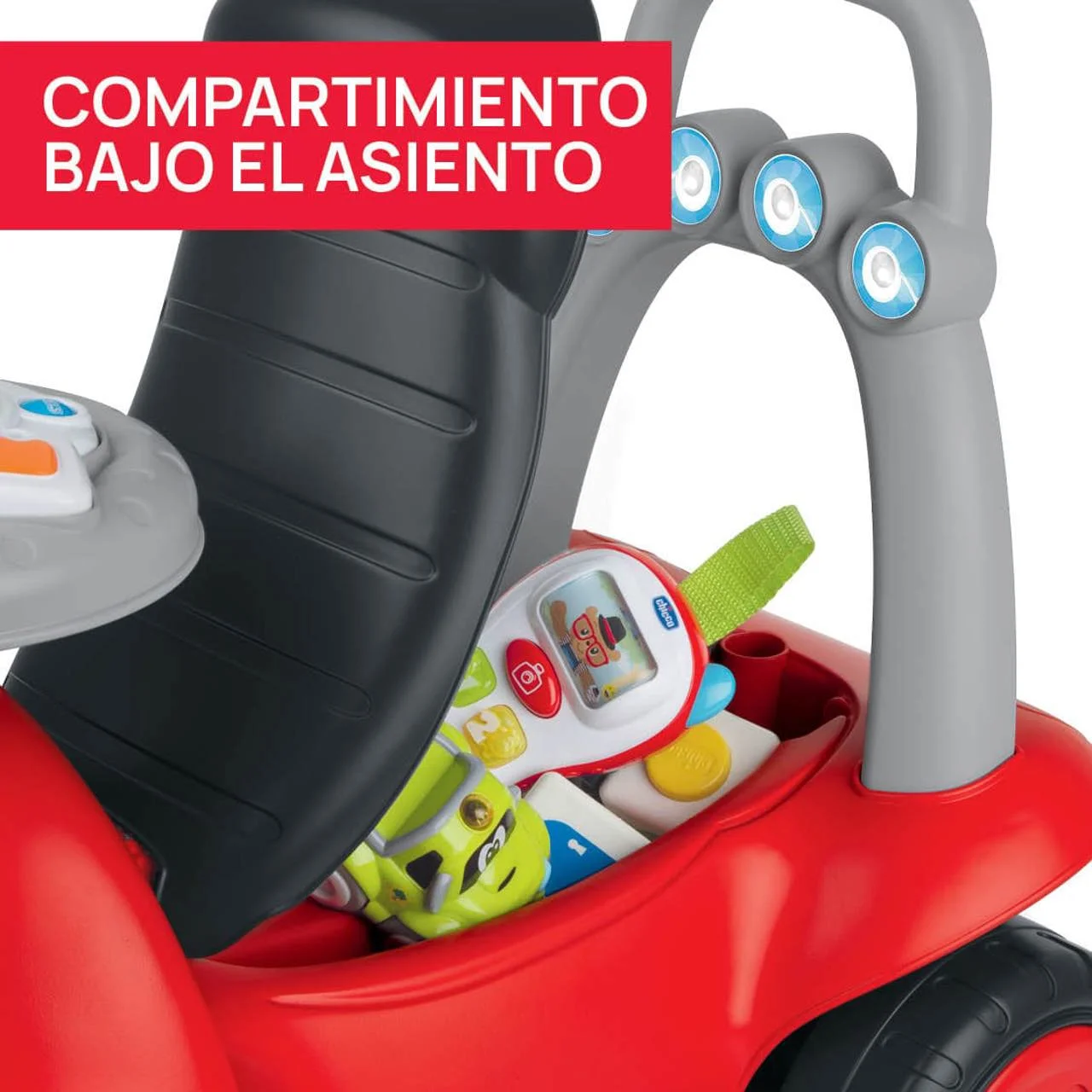 Correpasillos y Andador Billy Walk&Ride 2 en 1 Chicco - Imagen 3