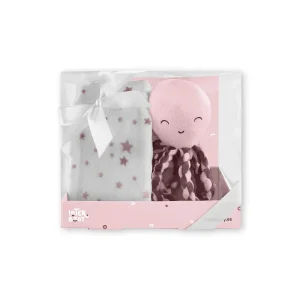 Set Peluche Pulpo con Manta Polar Interbaby