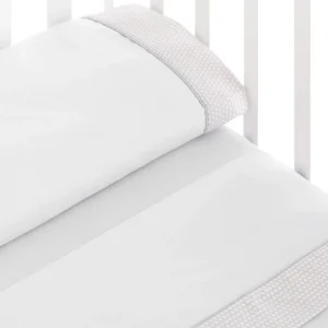 JUEGO SÁBANAS MINICUNA ALGODÓN CUTE