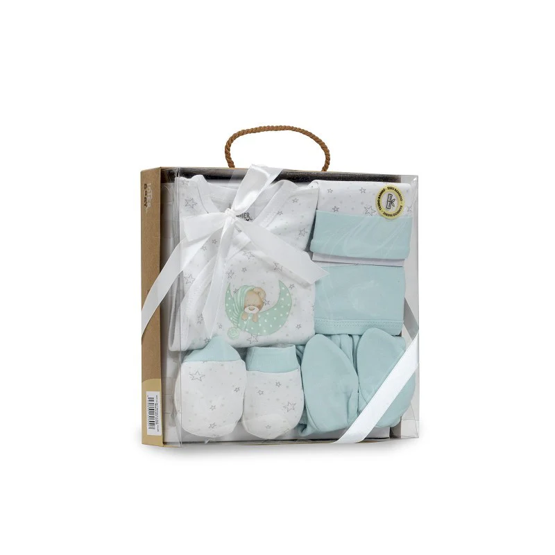 Set primera puesta 5 pcs Osito Sleep de Interbaby - Imagen 8
