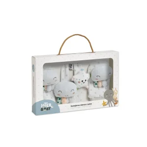 Set sonajeros para manos y pies divertidos animalitos de Interbaby