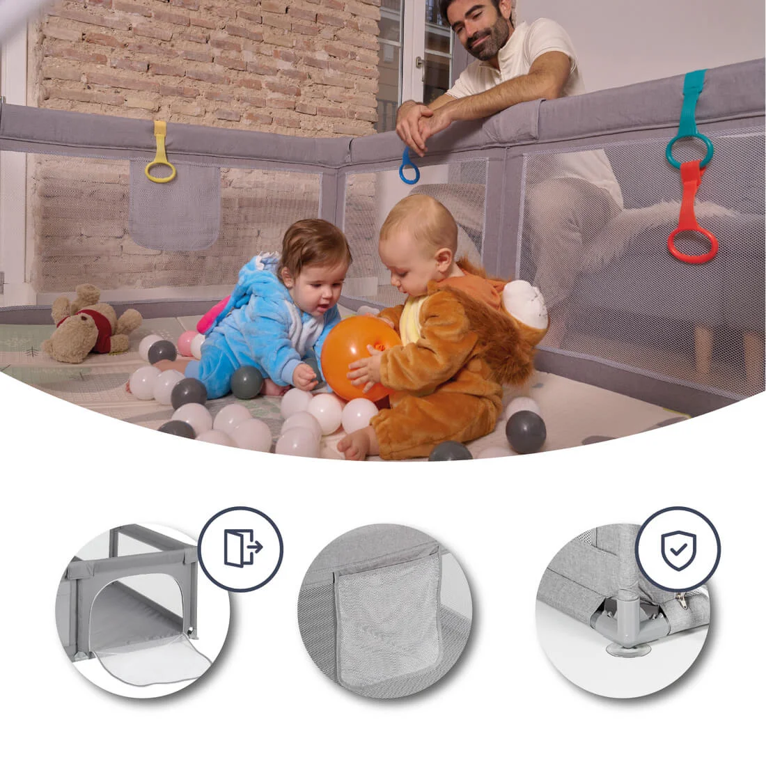 Parque De Juegos 180×120 cm. MS - Imagen 5