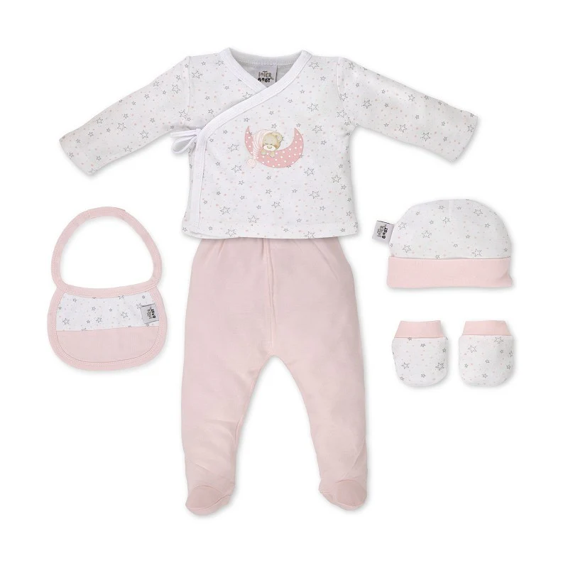 Set primera puesta 5 pcs Osito Sleep de Interbaby - Imagen 9