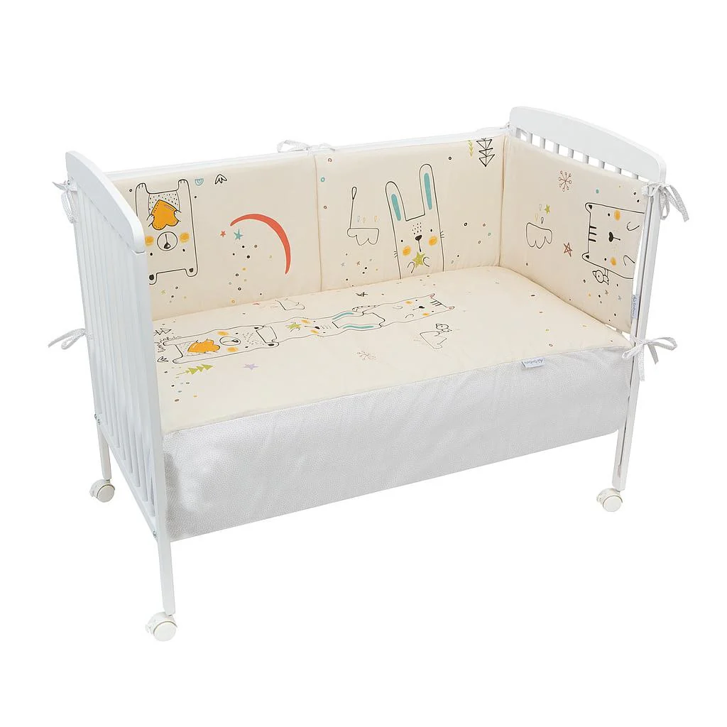 Edredón + Protector Cuna Funny de Bimbidreams - Imagen 3