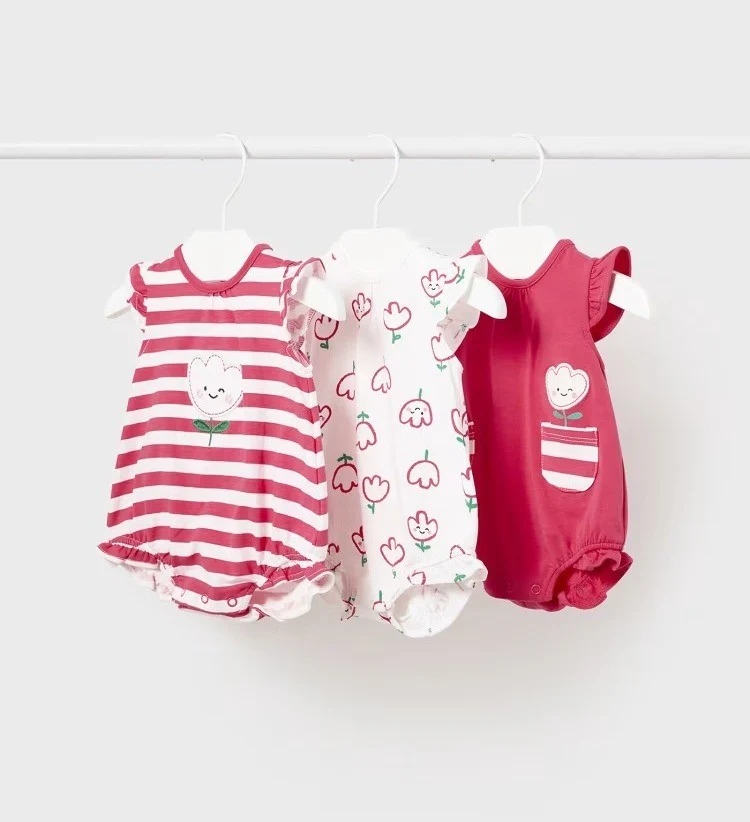 Pelele Flor Rosa 1713 de Mayoral - Imagen 3