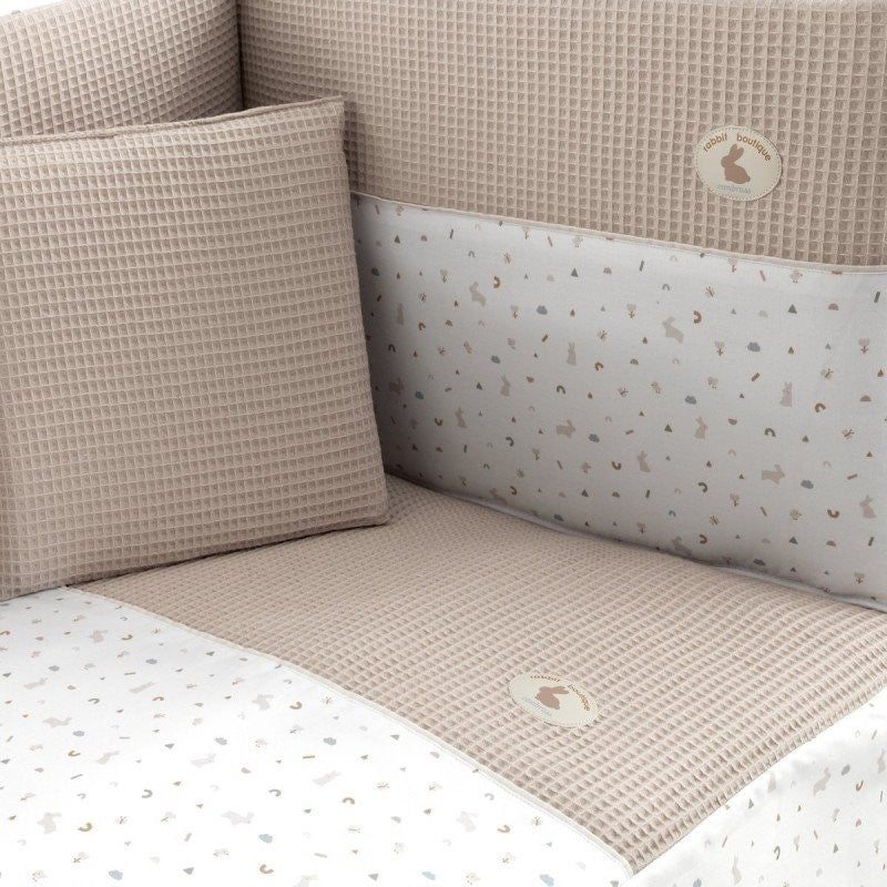 Set de Colcha y Protector + Cojín Acolchado Rabbits de Cambrass - Imagen 6