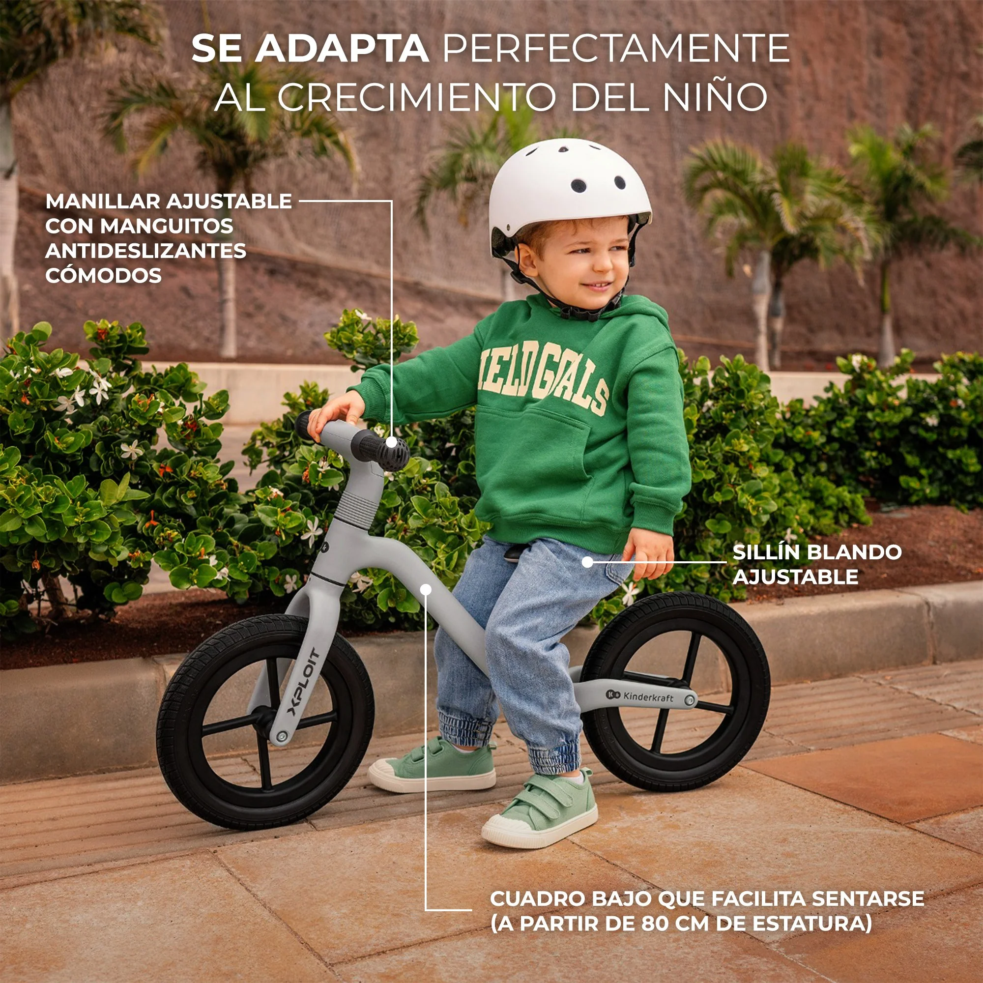 Bicicleta sin pedales XPLOIT de Kinderkraft - Imagen 3