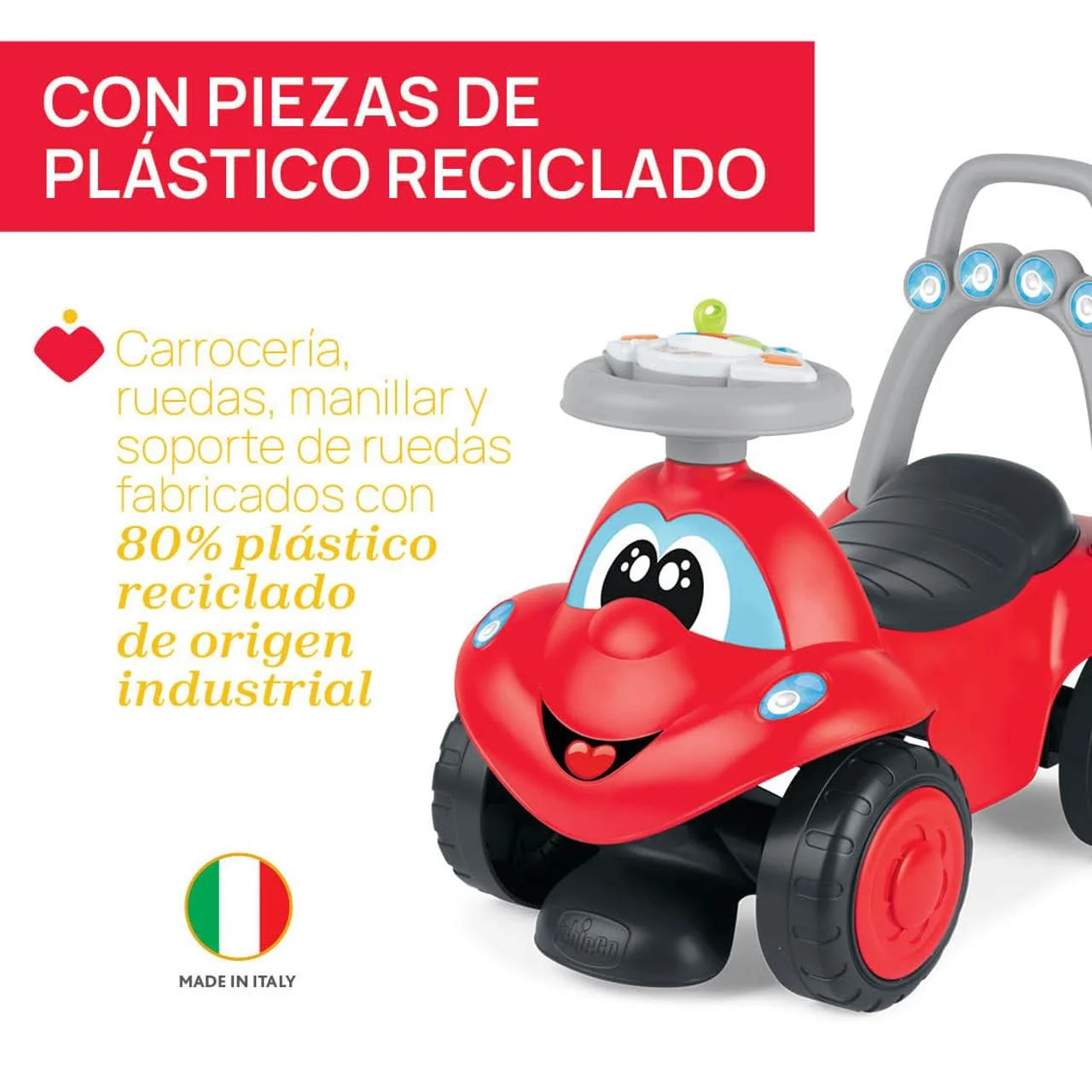 Correpasillos y Andador Billy Walk&Ride 2 en 1 Chicco - Imagen 4