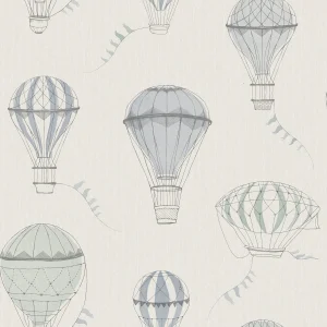 Papel Up in the sky blue-green