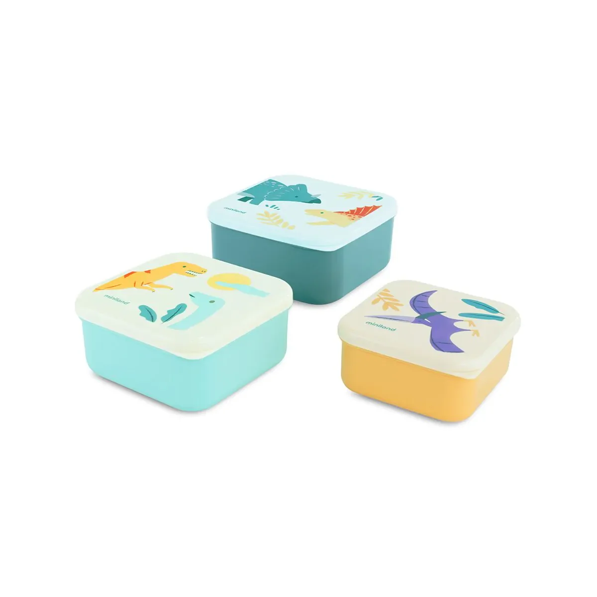 3 Cajitas Para Almuerzo Miniland - Imagen 5