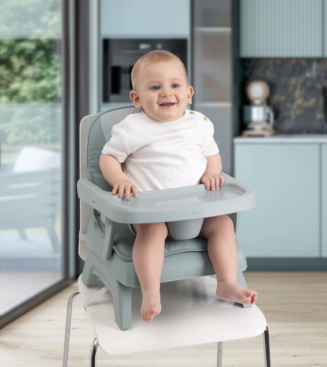 Trona Portátil/ Elevador Bento Chicco - Imagen 8