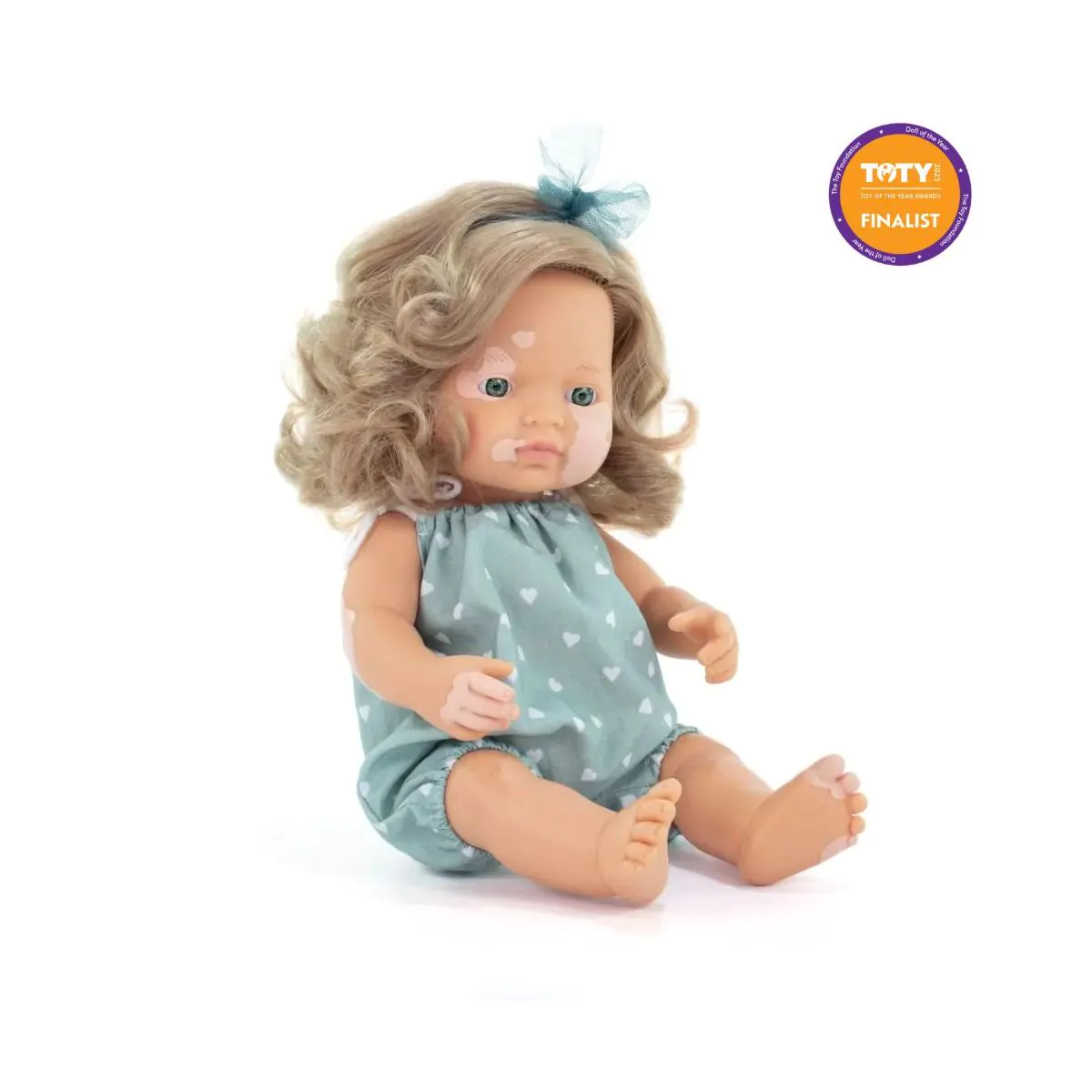 Muñeca vitíligo 38 cms Miniland