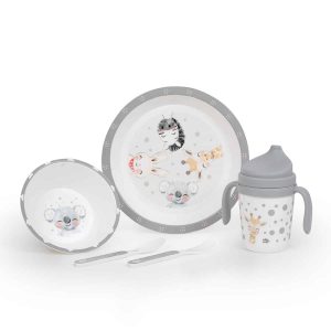 Set de Vajilla INTERBABY Acuarela