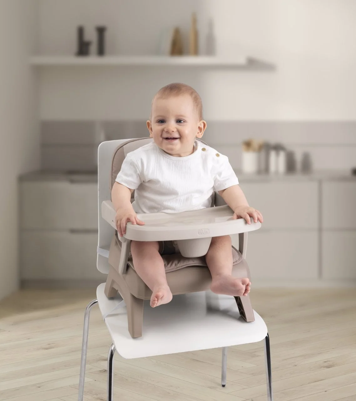 Trona Portátil/ Elevador Bento Chicco - Imagen 9