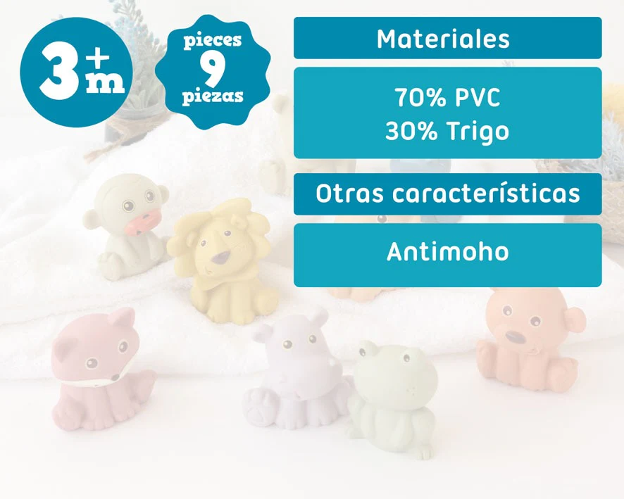 Animalito Antimoho Surtido para el Baño de Kiokids - Imagen 7