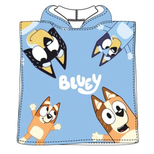Poncho infantil de Bluey